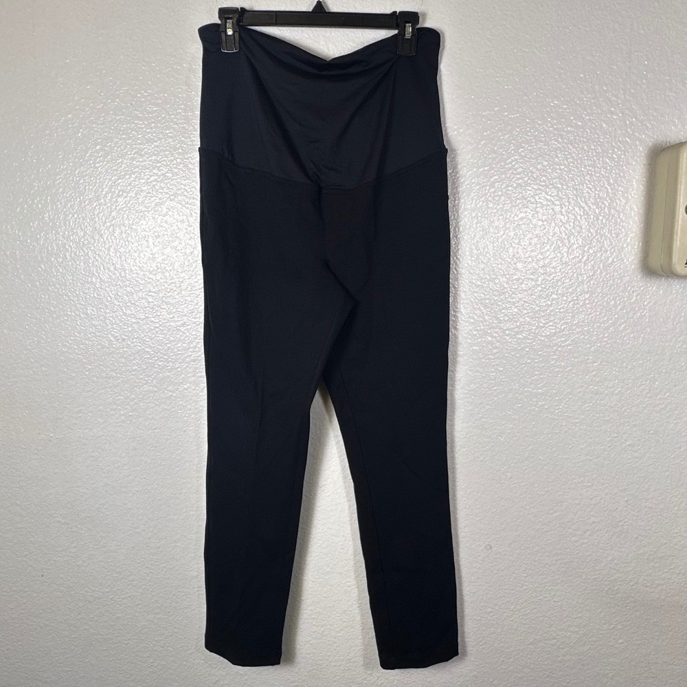 Isabel by Ingrid &‎ Isabel Womens Maternity Jeggings Black Ponte Pant OTB Medium